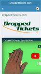Mobile Screenshot of droppedtickets.com